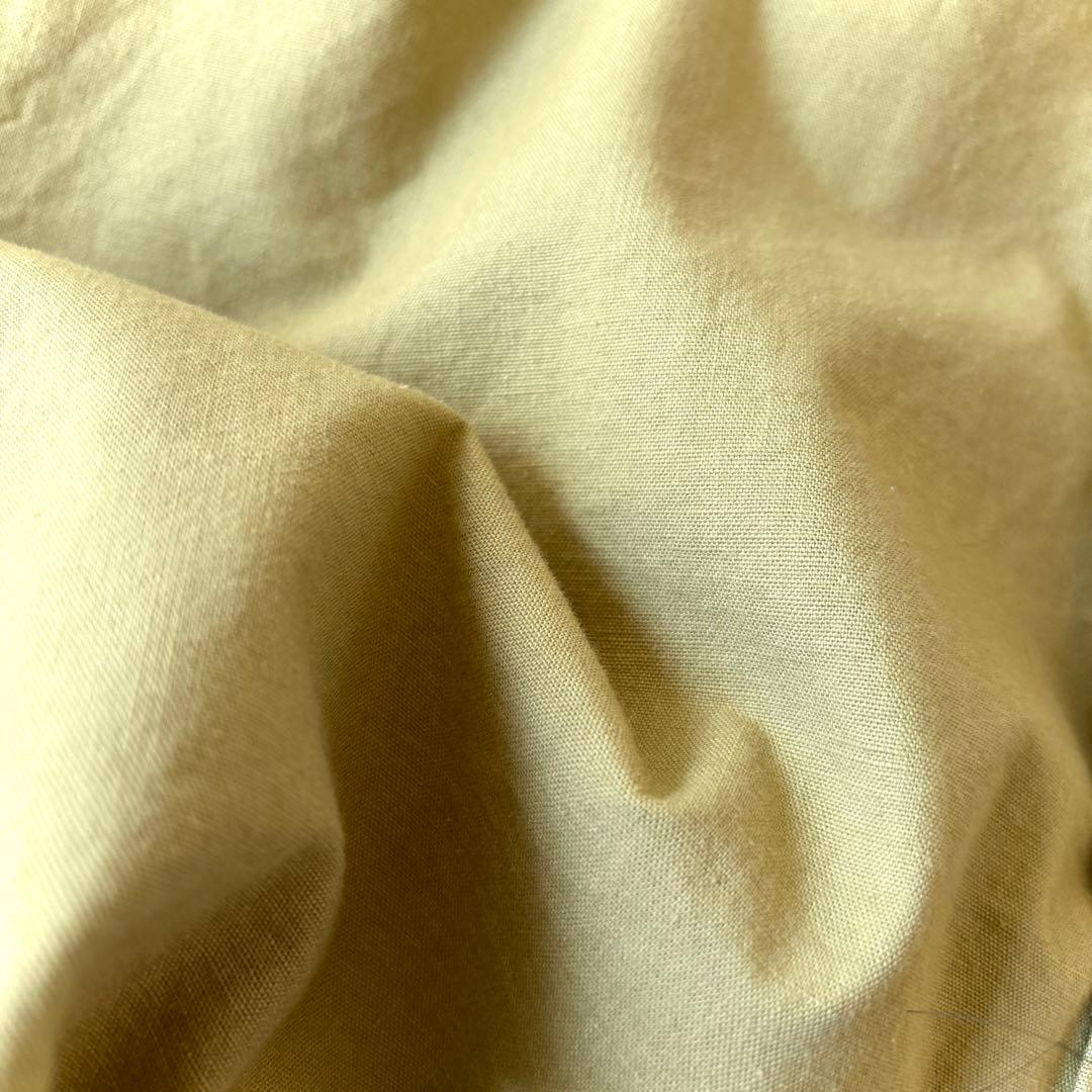 美品 MHL. XL コットン 長袖 シャツ 黄色 イエローマーガレットハウエル