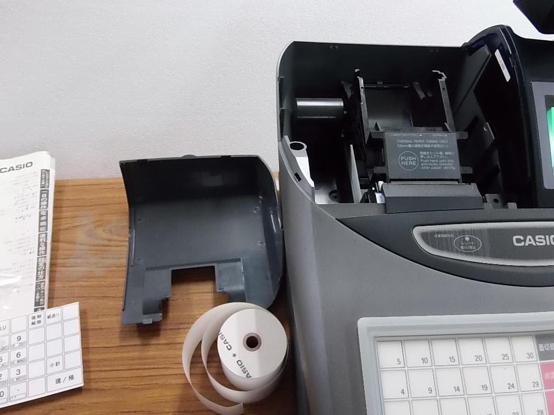 設定無料 CASIO 電子レジスター TK-110 軽減税率対応 250811