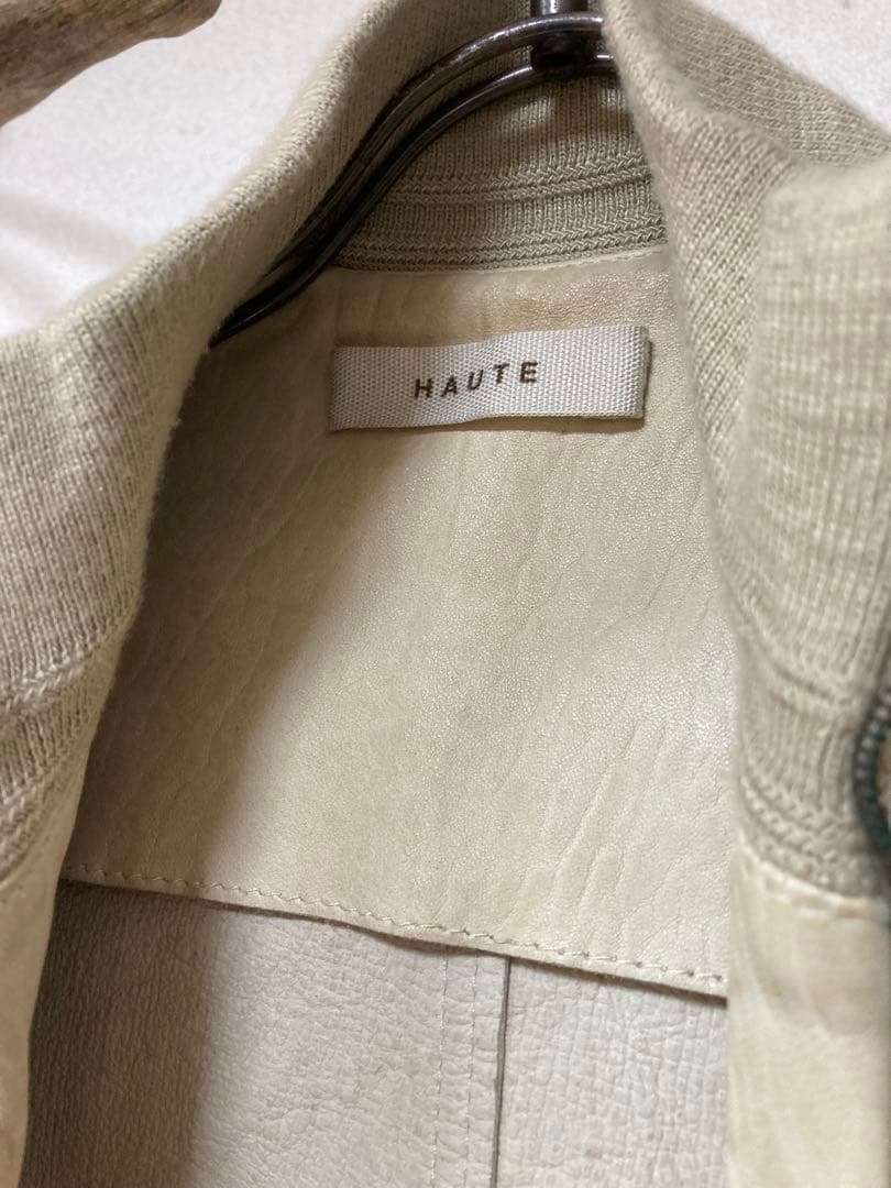 HAUTEオート羊革ラムレザージャケットRick Owensリックオウエンス