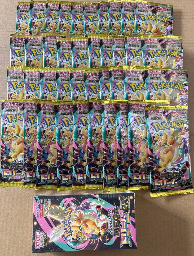 L*g様 ポケモンカード拡張パック　メガドリームexまとめ売り