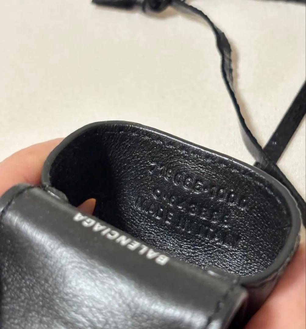 BALENCIAGA LECAGOLE ケース AirPodsケース 黒