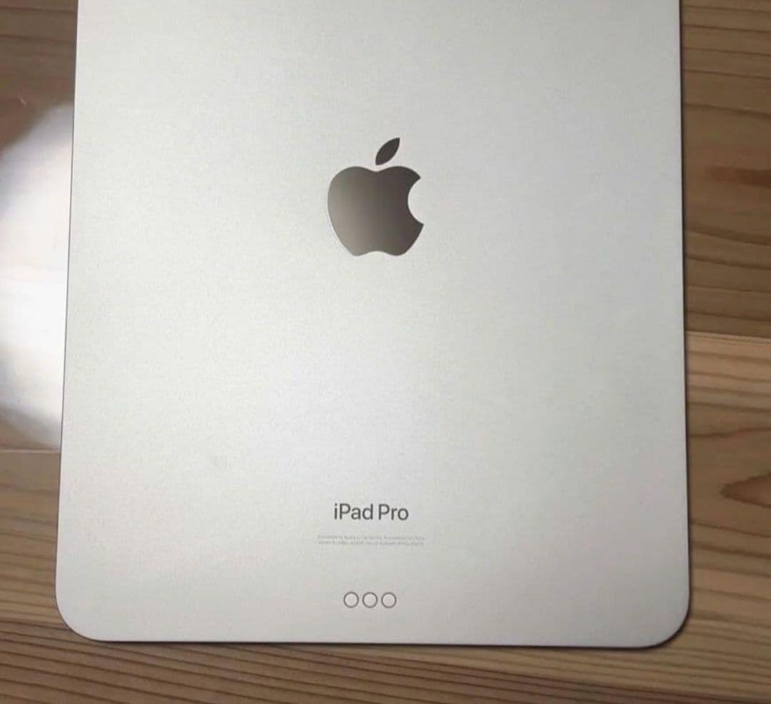 [美品] M4 iPadPro 11インチ Wi-Fiシルバー 2024年