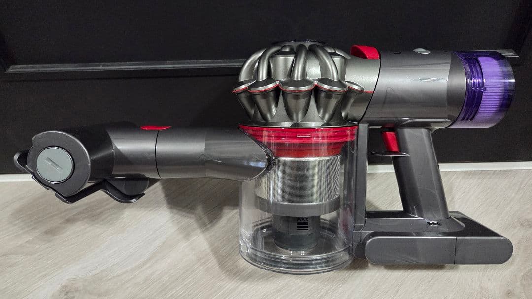 ①ダイソン dyson V8 slim SV10K ハンディクリーナー 46分