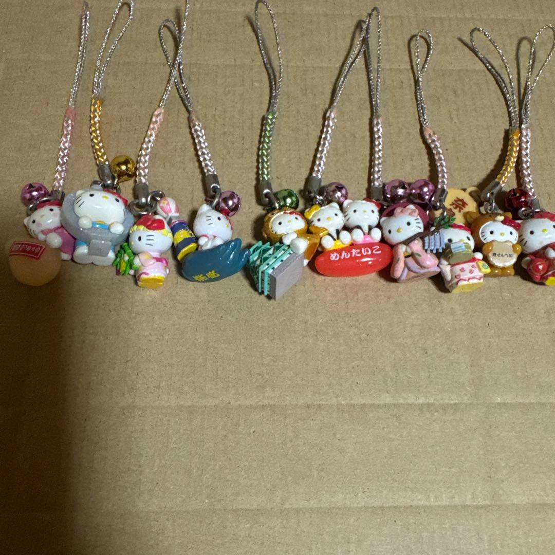 ハローキティ ストラップセット 32個バラ売り可能