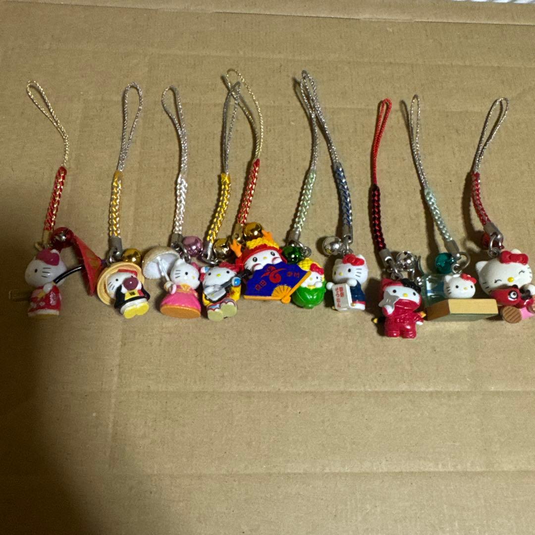 ハローキティ ストラップセット 32個バラ売り可能