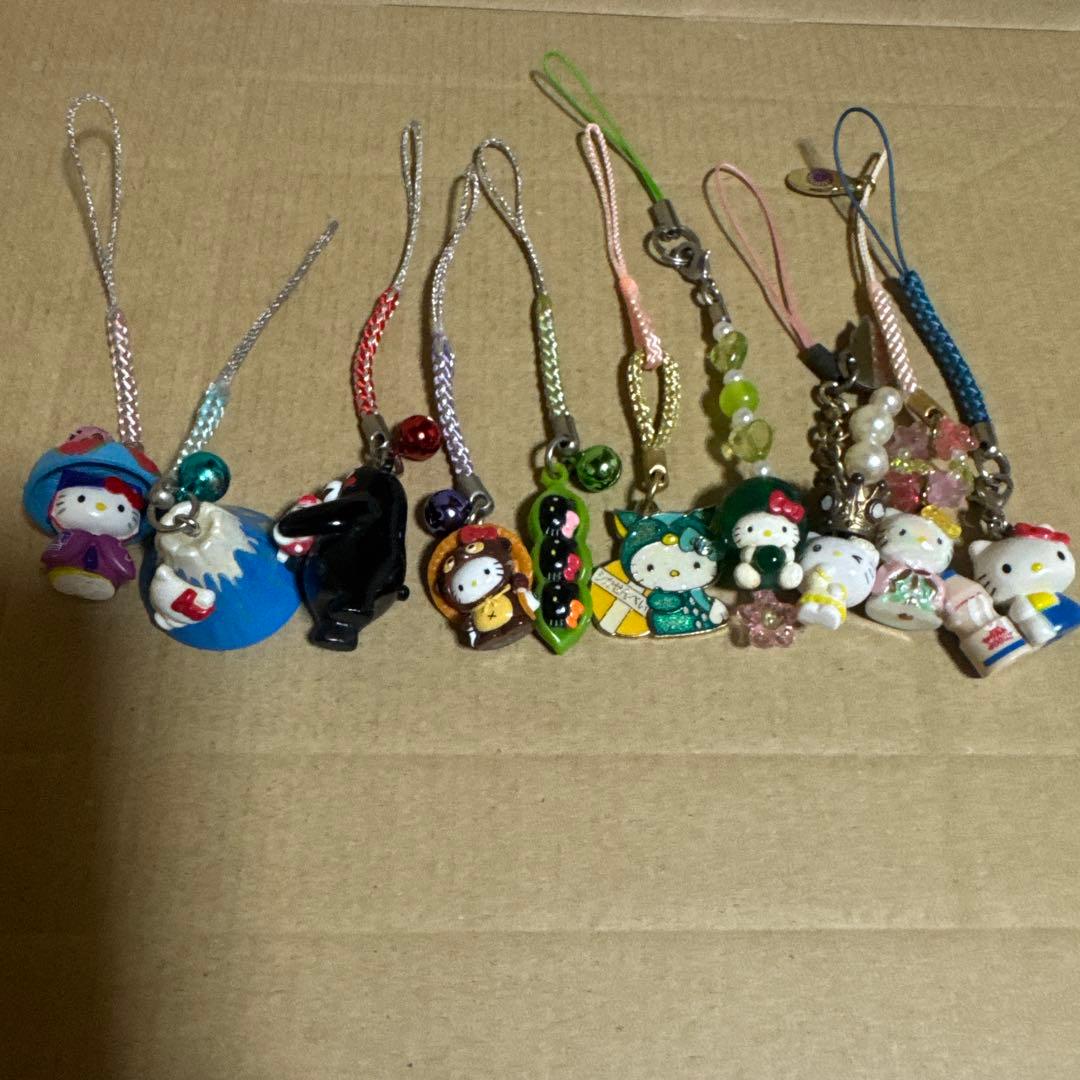 ハローキティ ストラップセット 32個バラ売り可能