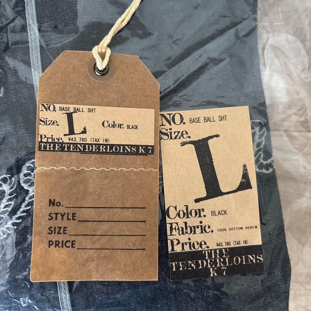 トップス tenderloin BASEBALL SHT
