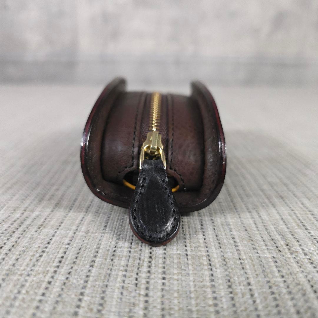 未使用　希少　ガンゾ　ganzo　ブライドルレザー　立体　キーケース