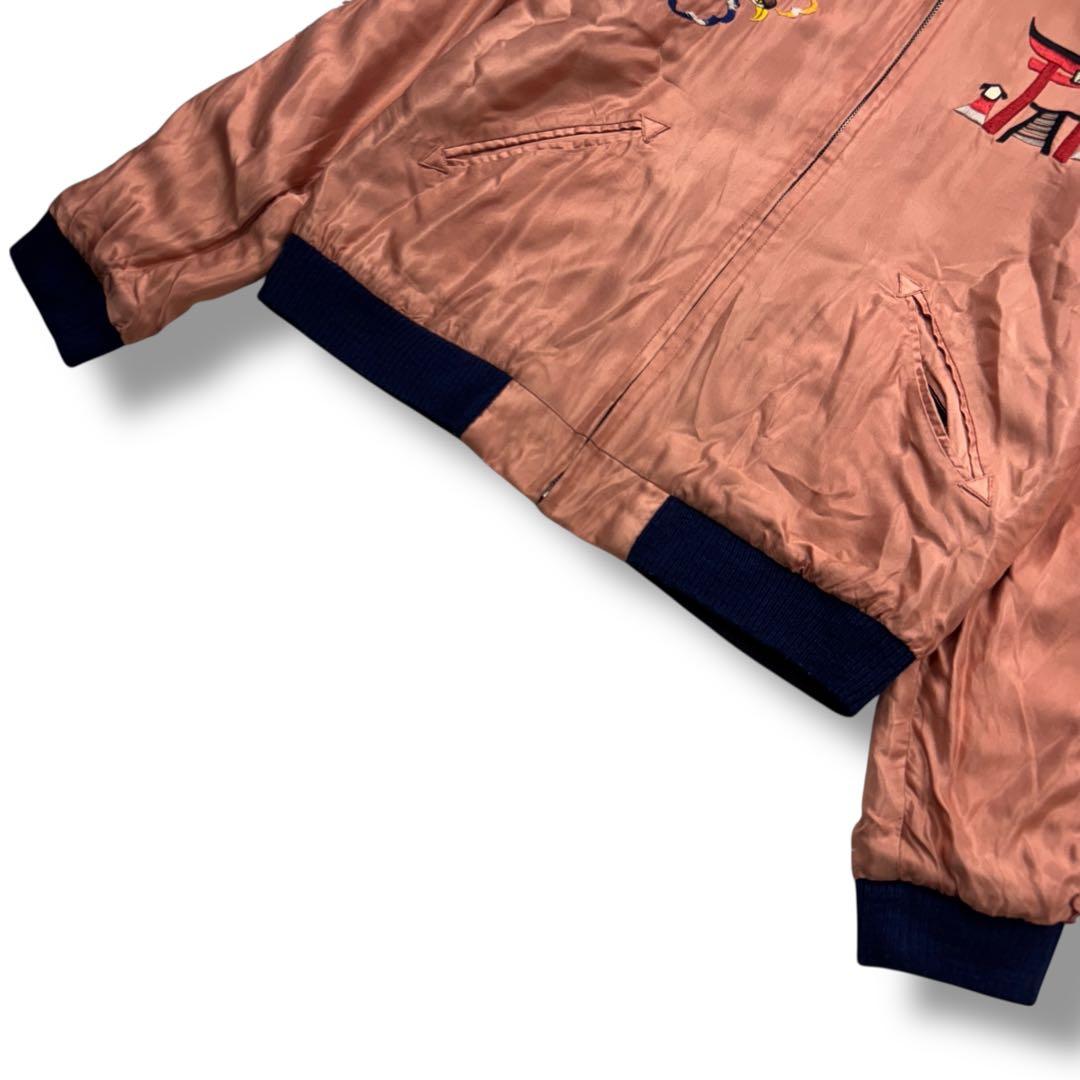 テーラー東洋 スカジャン リバーシブルスーベニア ジャケット 龍 沖縄 M