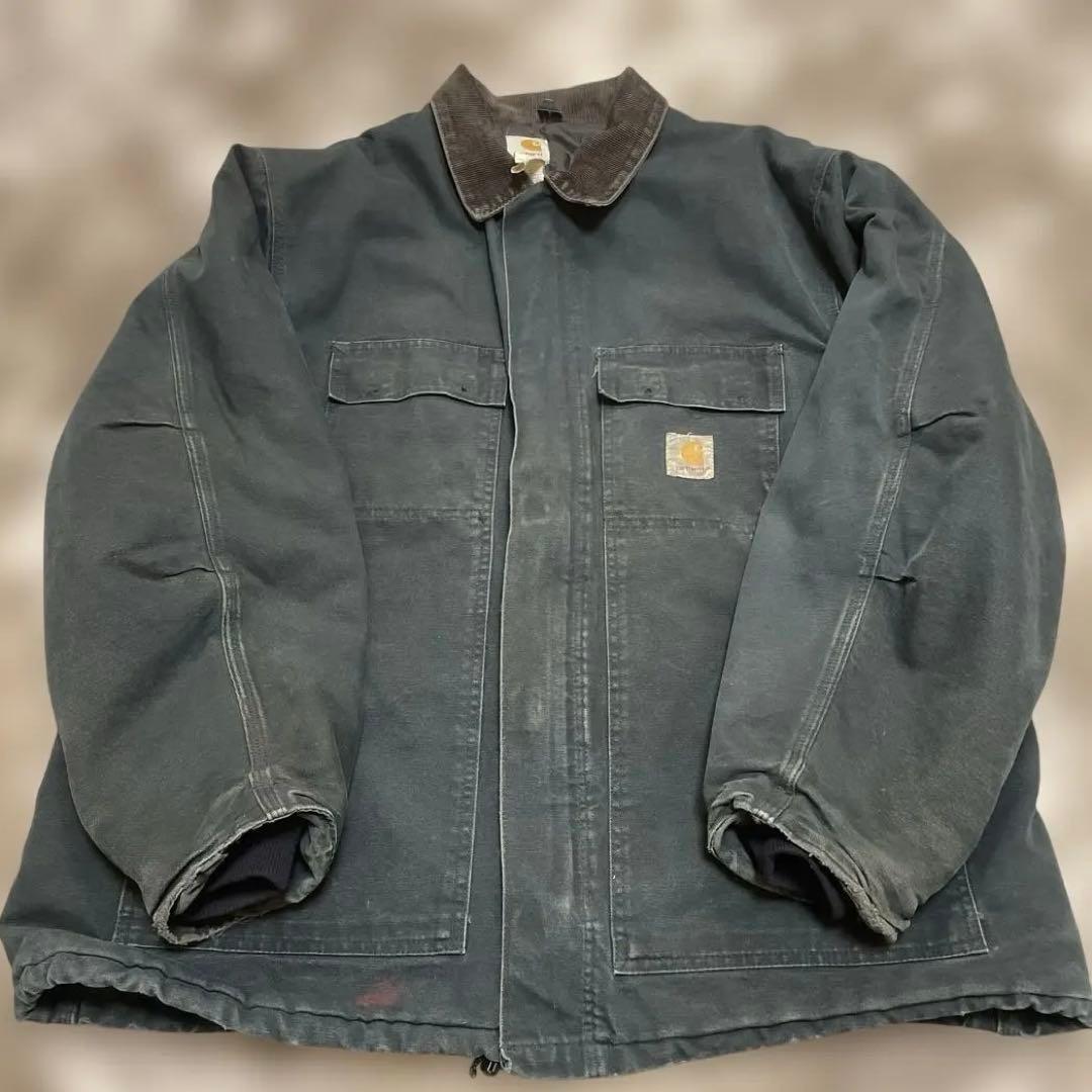 フ*ル様 04年メキシコ製 Carhartt トラディショナルジャケット ダーク