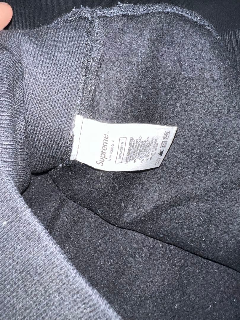 supreme パーカー　スワロフスキー　swarovski