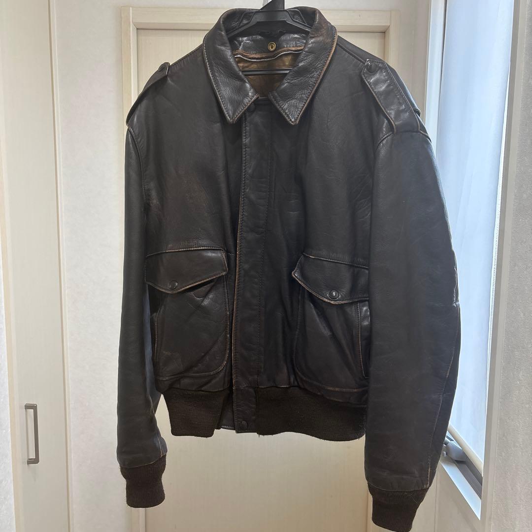 SCHOTT A-2 本革（羊革）レザー ボンバージャケット