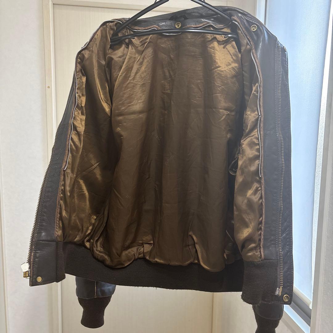 SCHOTT A-2 本革（羊革）レザー ボンバージャケット