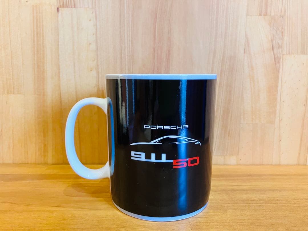 【2個】ポルシェ マグカップ PORSCHE 911 50周年／turbo