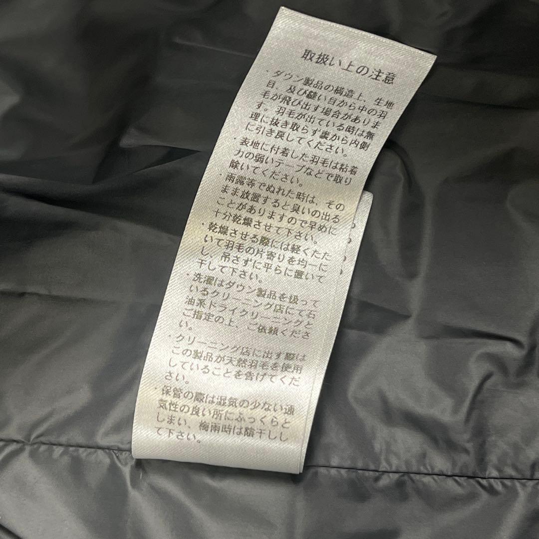 DANTON ダントン ミドルダウン フード付き コート Sサイズ グレー