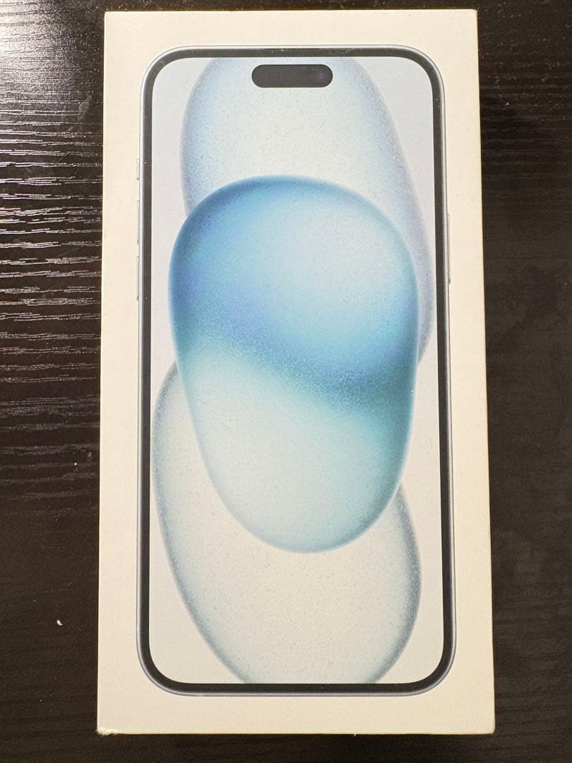 Apple iPhone 15 plus 128GB ブルー 本体と箱