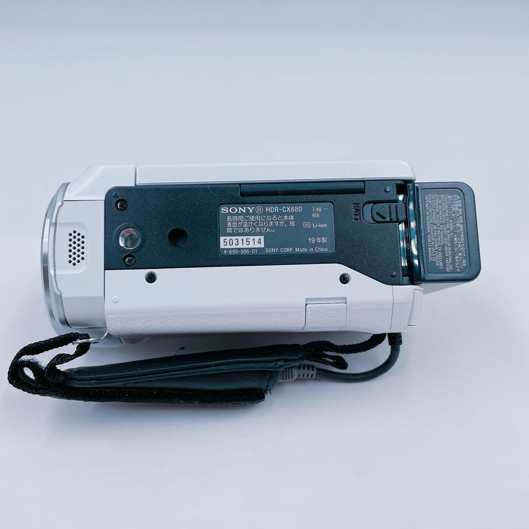 9BM11 SONY HD ビデオ カメラ HDR-CX680 通電のみ確認済