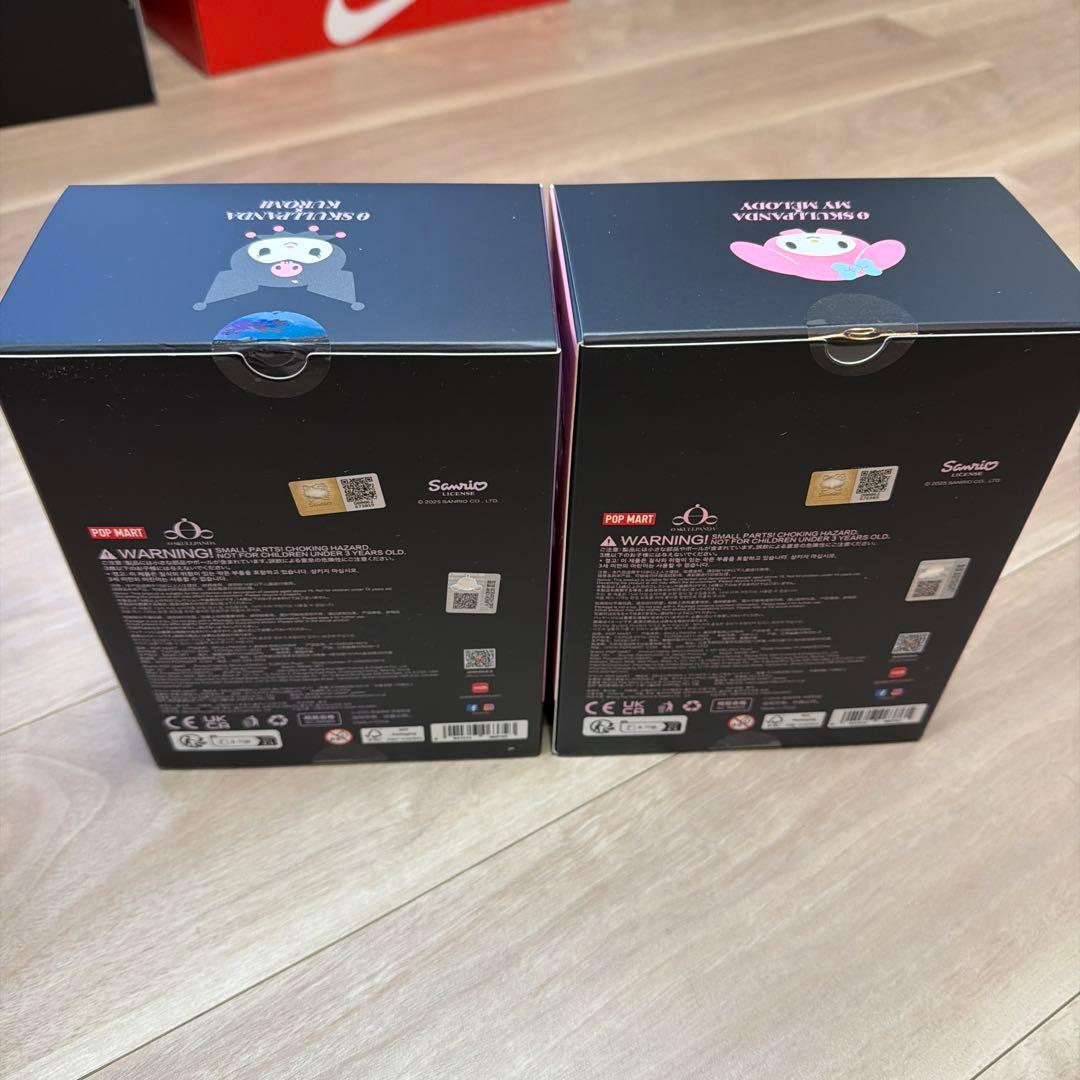 即日発送　スカルパンダ サンリオコラボ「クロミ マイメロ」