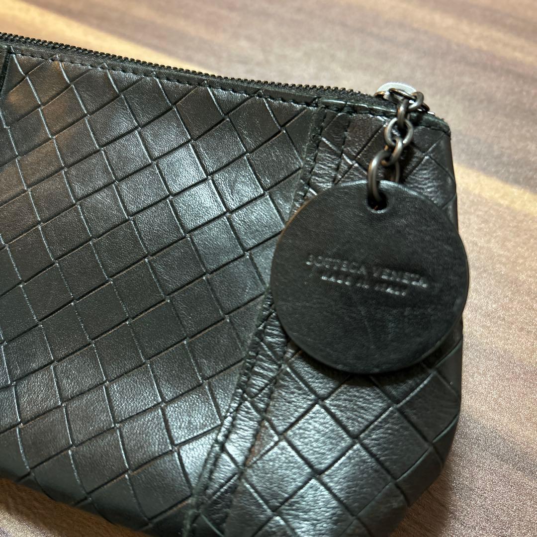 BOTTEGA VENETA ブラック　ポーチ