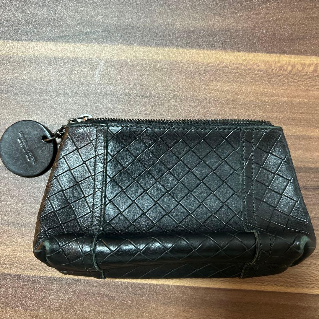 BOTTEGA VENETA ブラック　ポーチ