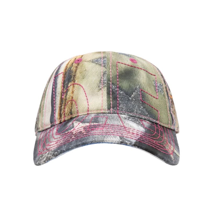 帽子 b.eautiful Vapor 6 Panel Hat Denim/Pink