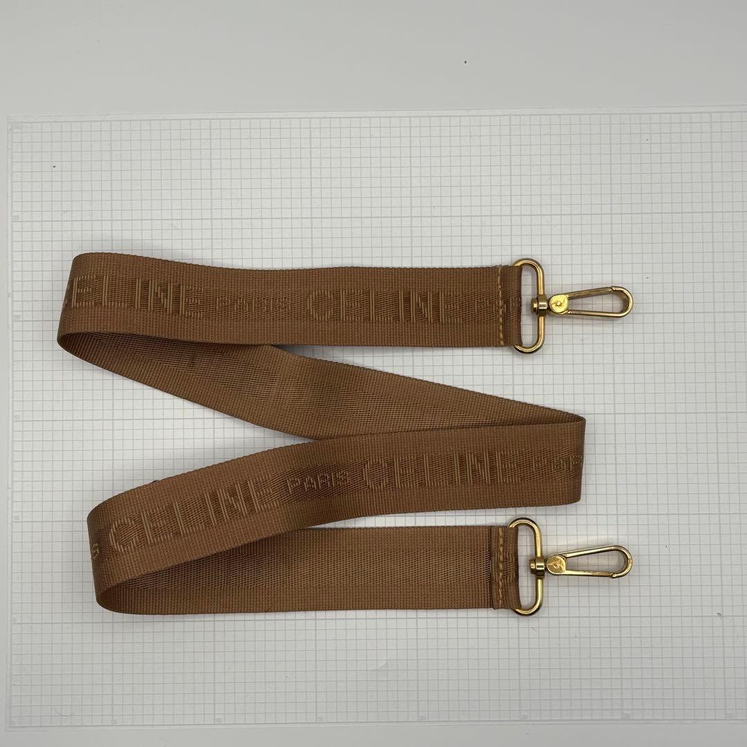 【ヴィンテージ】セリーヌ マカダム柄 ボストンバッグ 大容量 南京錠付 ブラウン