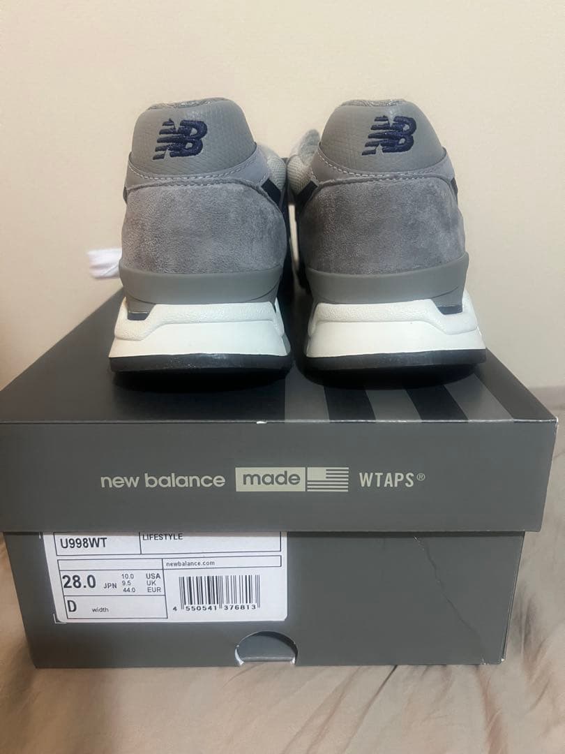 靴 New Balance WTAPS U998WT 28cm