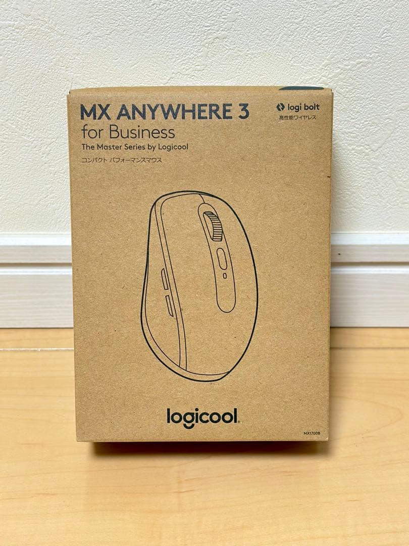 【新品】MX Anywhere 3 ビジネス用 Logi Bolt付属 マウス