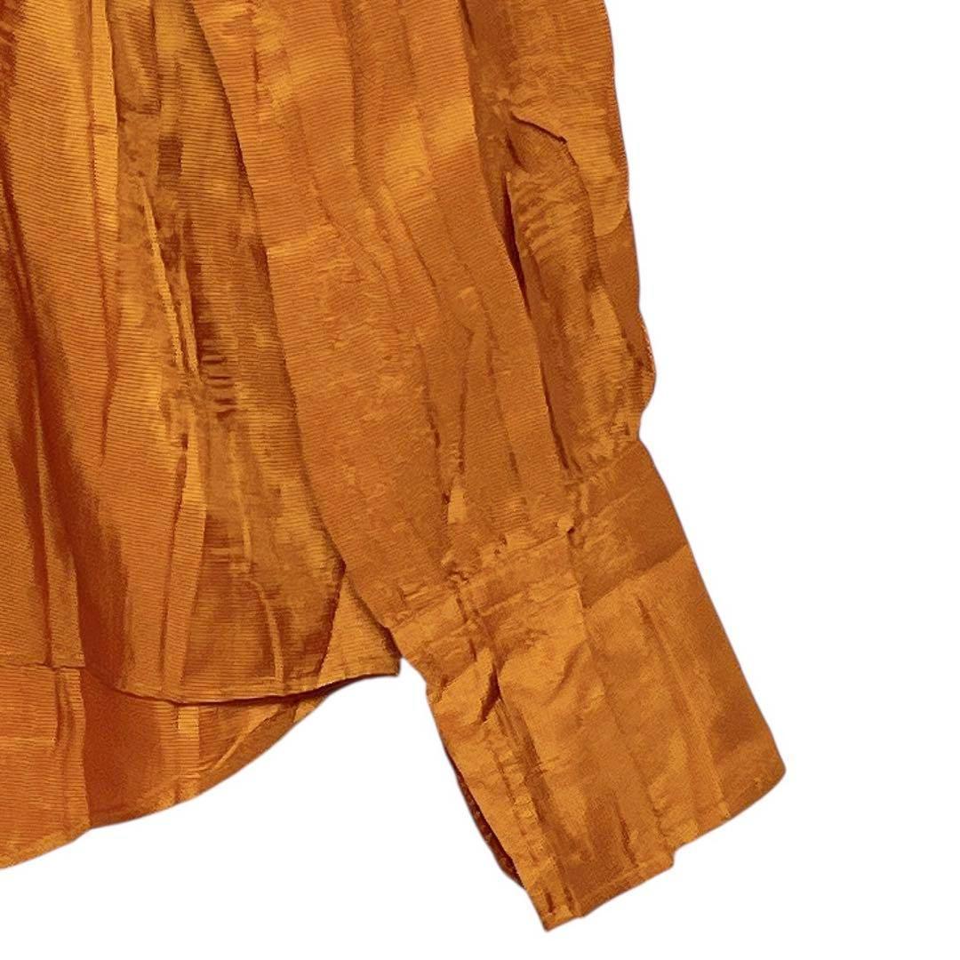 極美品 プリーツプリーズ イッセイミヤケ 長袖シャツ ブラウス L ヴィンテージ