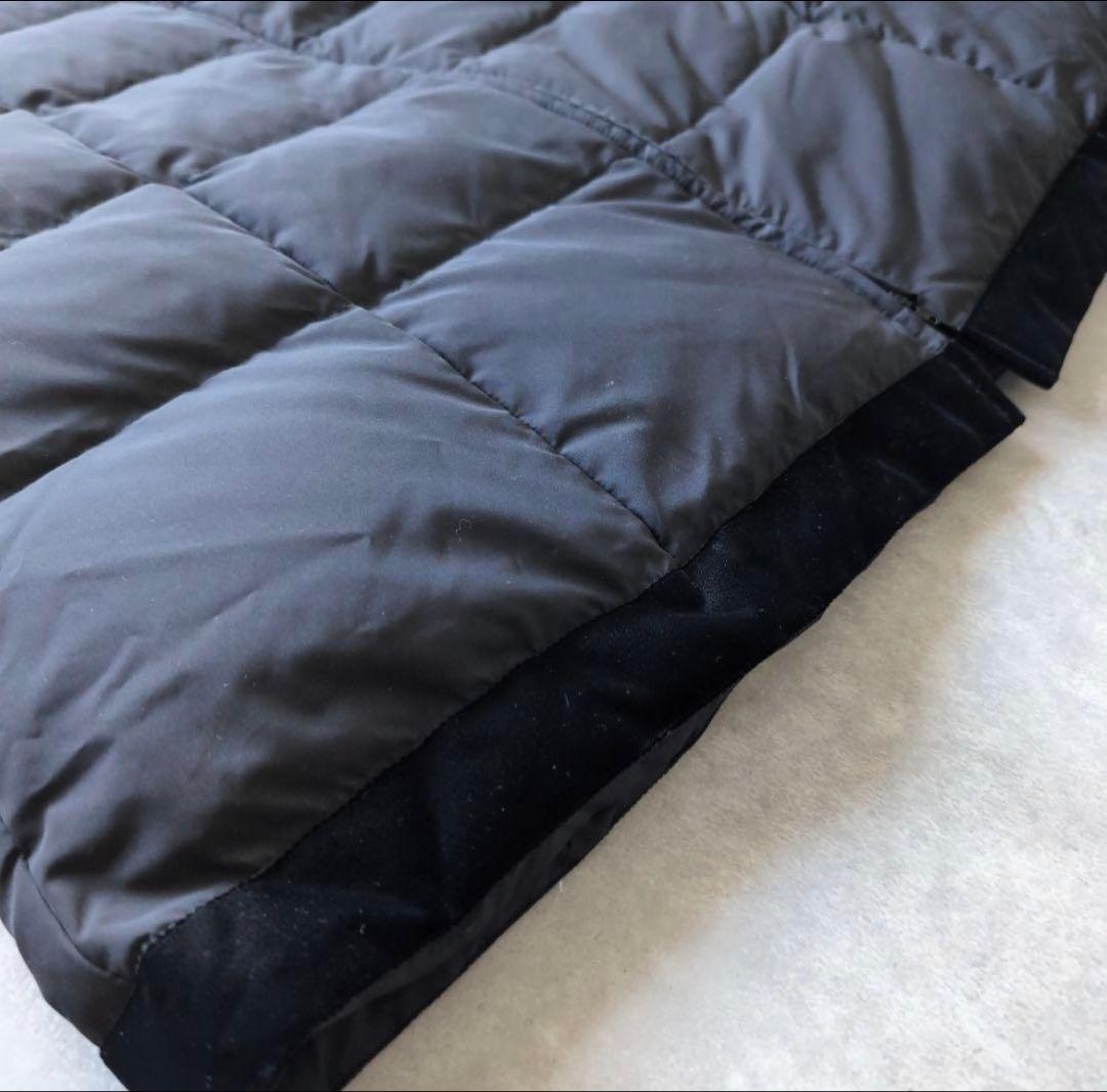 最終値下 トッカ ダウンコート Aライン ベロア生地 ロゴプレート 0size