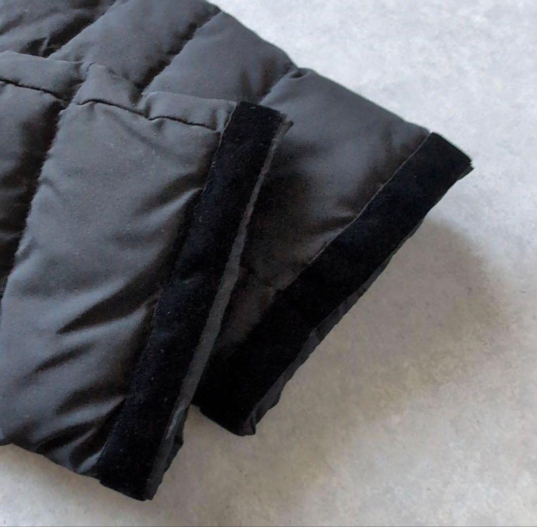 最終値下 トッカ ダウンコート Aライン ベロア生地 ロゴプレート 0size