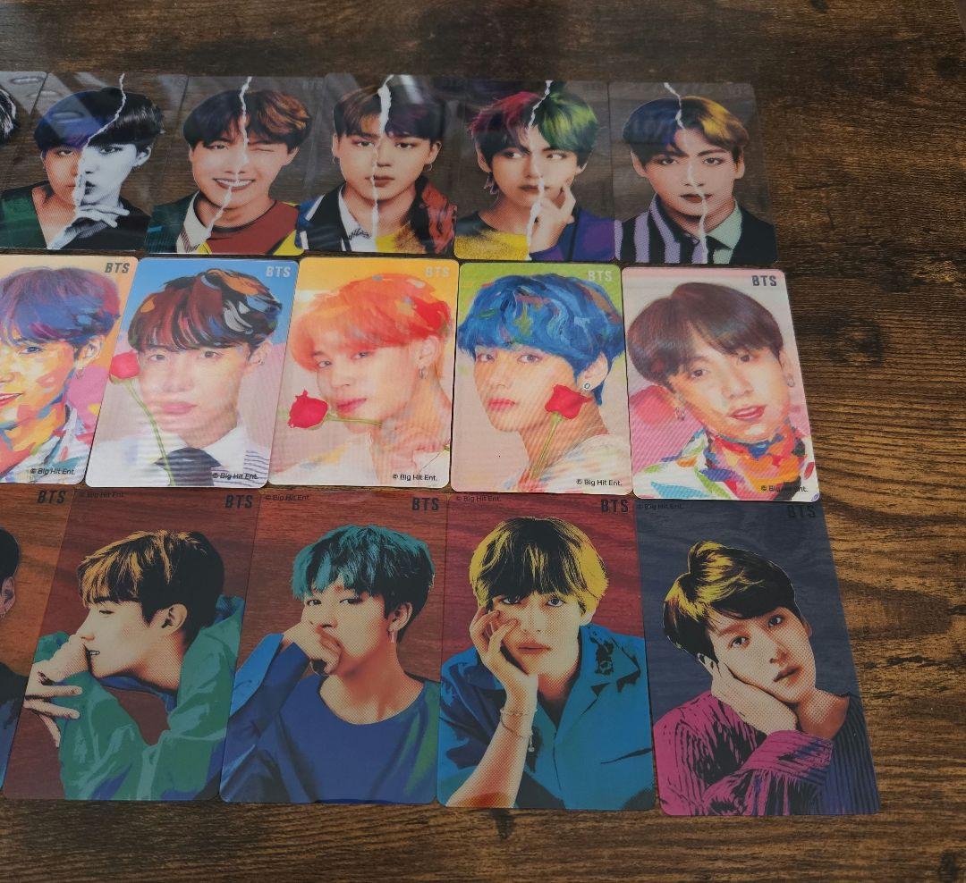 BTS MTPR カラコントレカ 全21枚セット