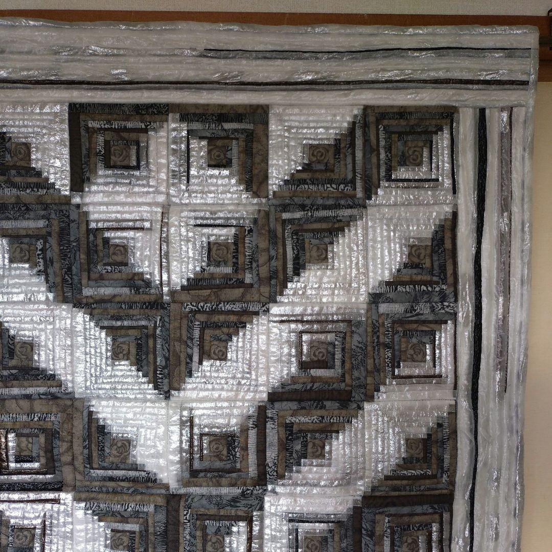 鉄坊 パッチワークキルト タペストリー〈光の調和〉