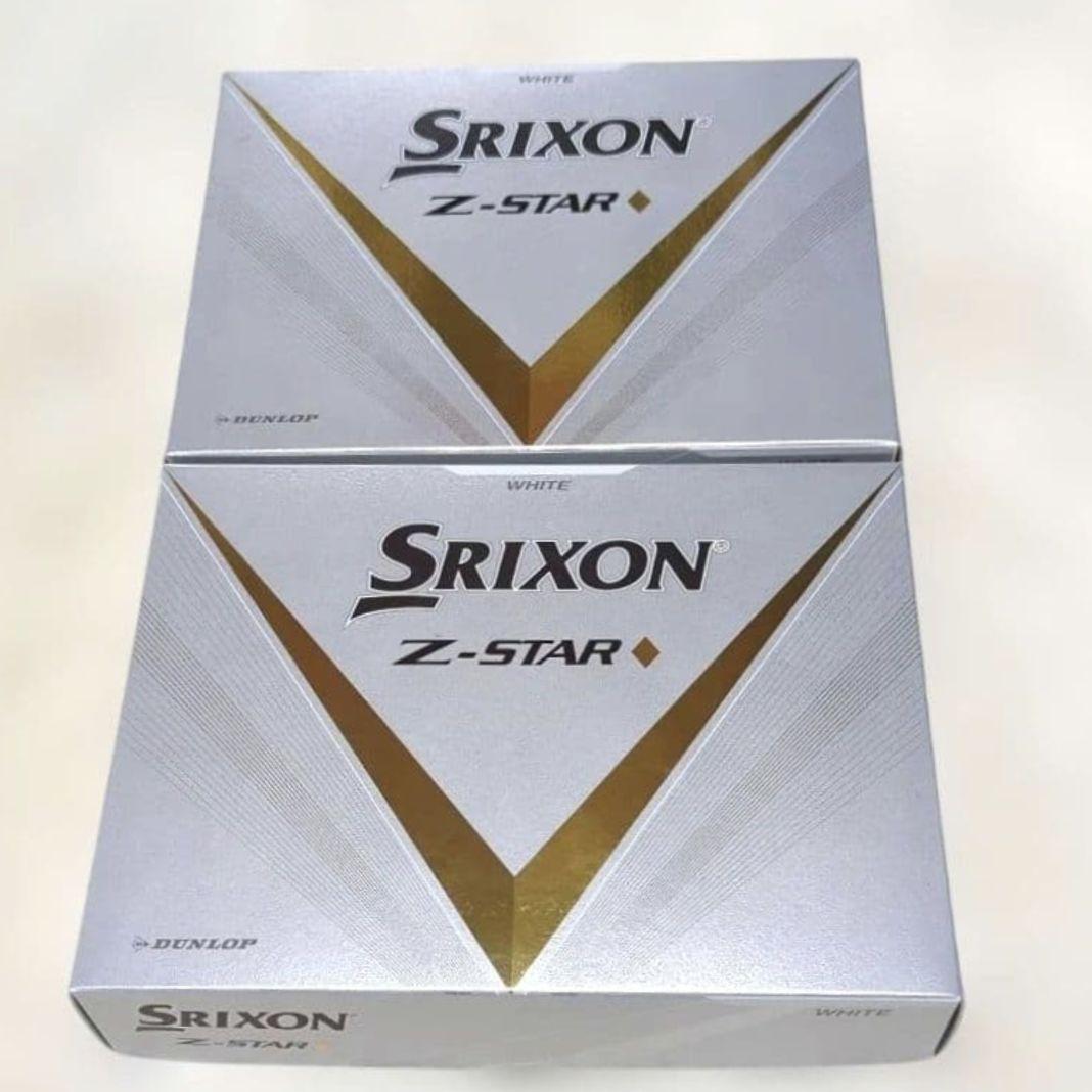 ☆新品未使用☆SRIXON Z-STAR ゴルフボール 24球　ホワイト