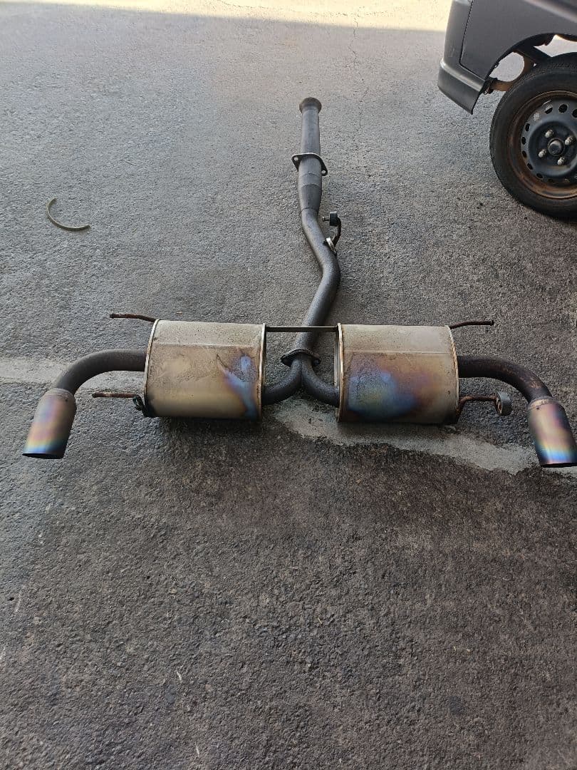 rx8 RX-8 前期 AutoExe オートエクゼ フルチタンマフラー 希少品