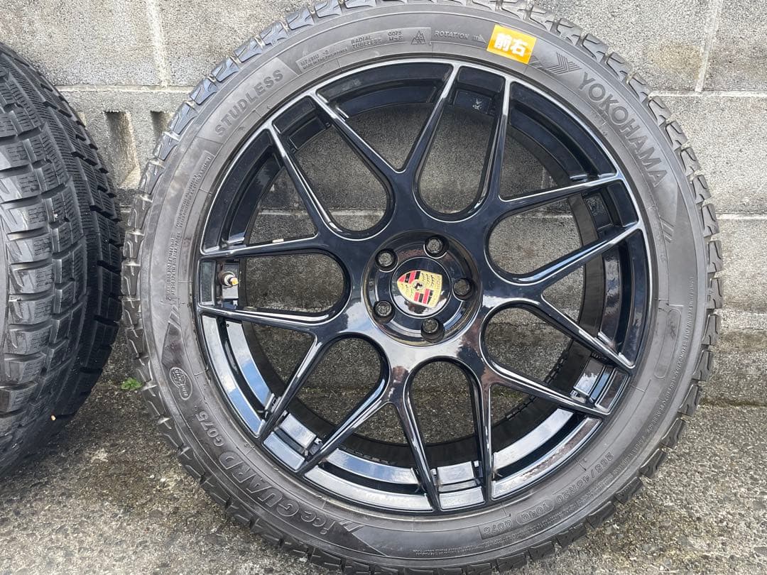 マカン専用設計ホイール 20インチ スタッドレス バリ溝付き 4本セット