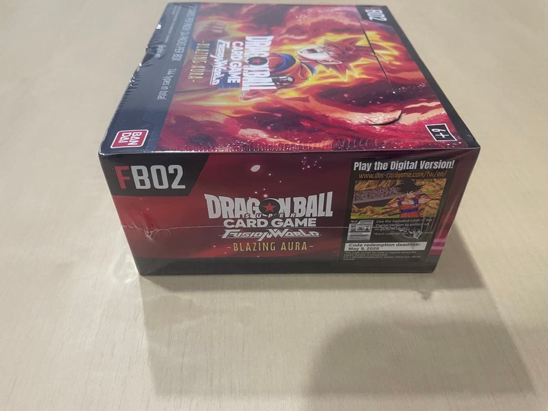 ドラゴンボールカード ブースターパック 烈火の闘気 英語版 未開封ボックス