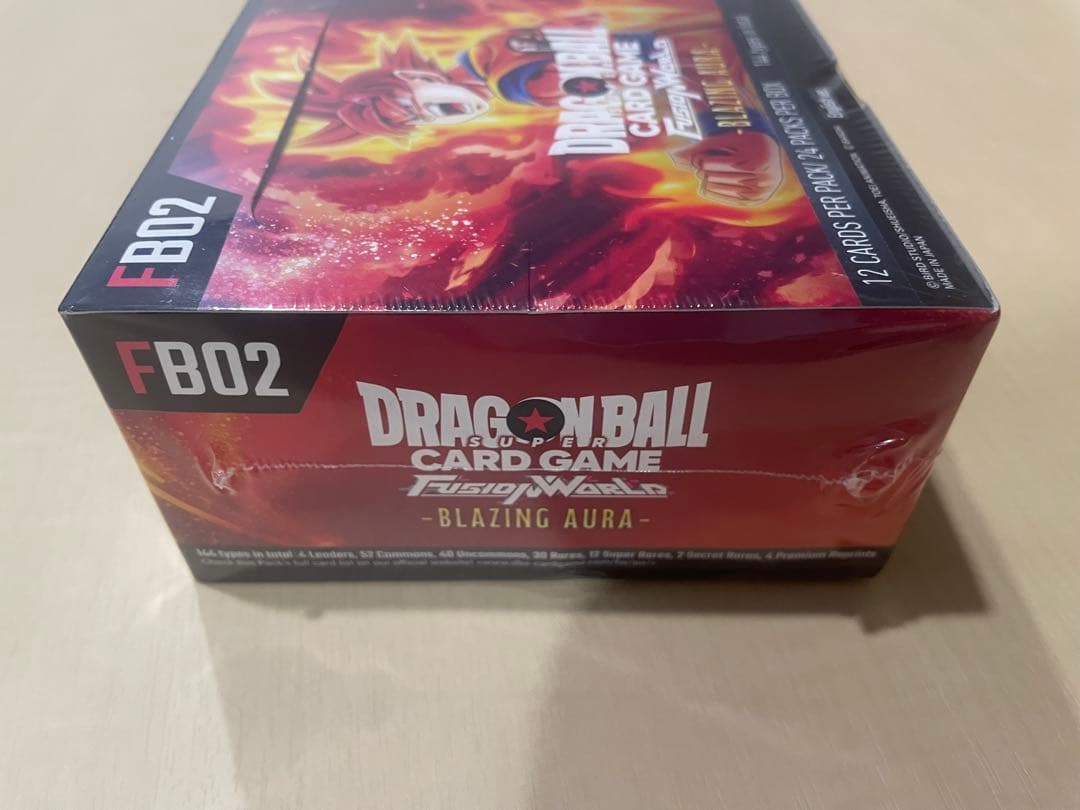 ドラゴンボールカード ブースターパック 烈火の闘気 英語版 未開封ボックス