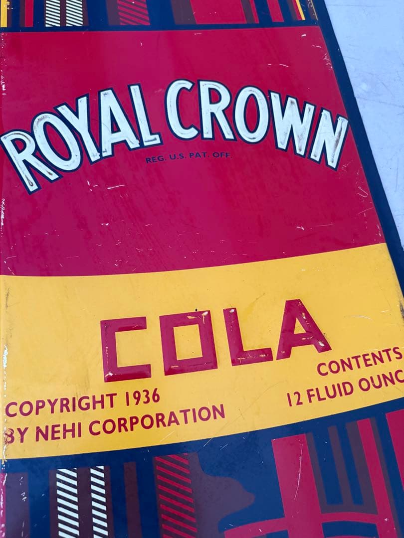 アメリカンビンテージ　看板　コーラ