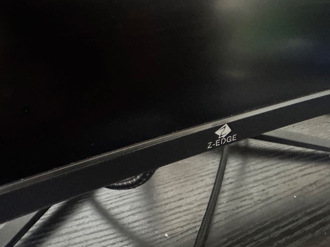 【美品・外箱あり】Z-EDGE 27インチ 湾曲ゲーミングモニター