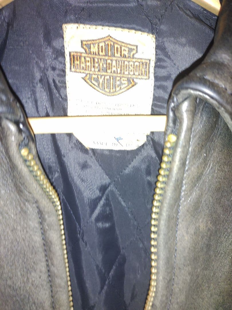 本革ブルゾン　ハーレーダビットソン