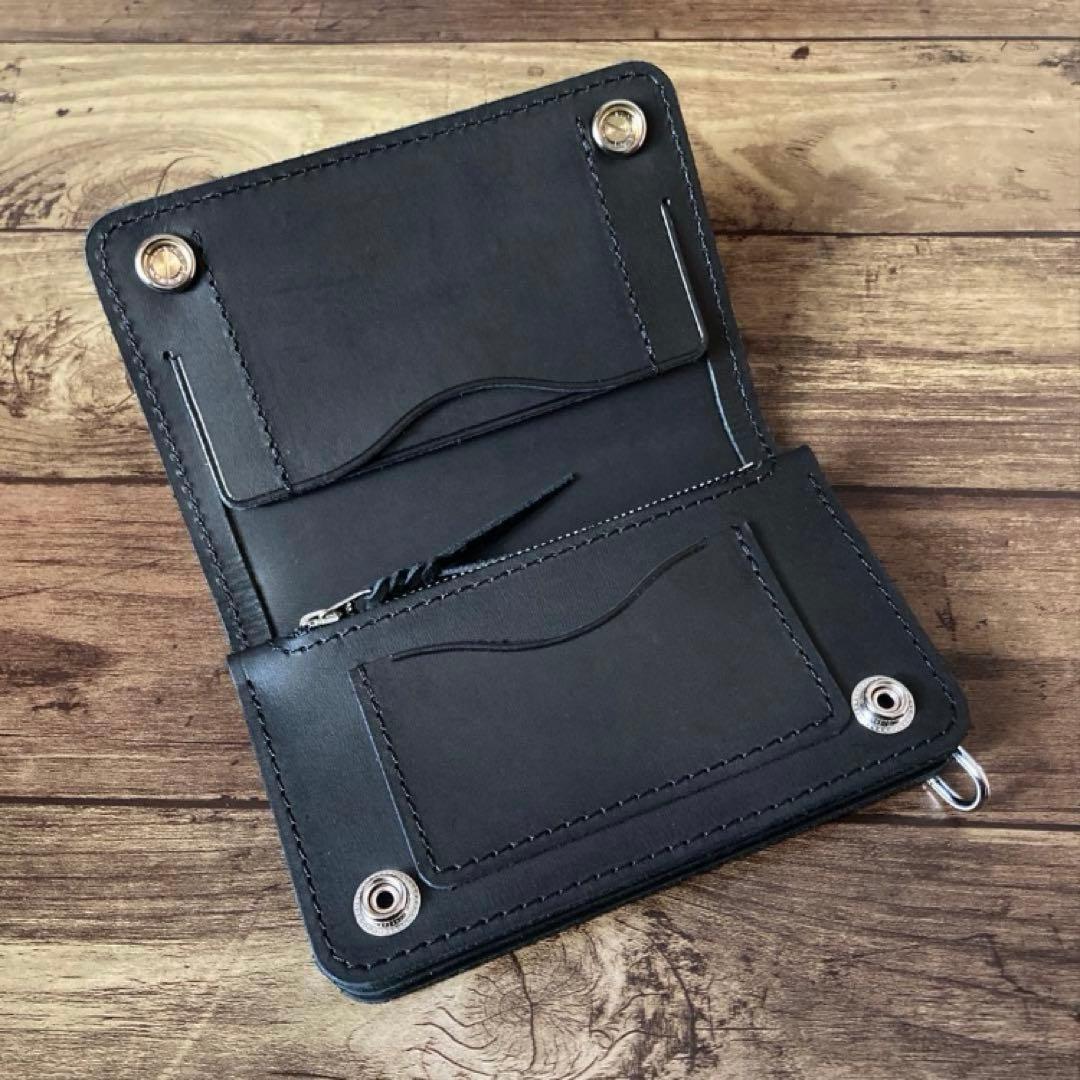 【あんぱんまん】トラッカーウォレット150（ミドル）【お札を折らずに収納】