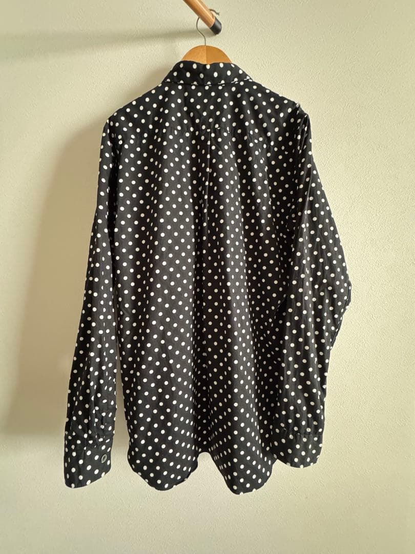 み*う様 14SS BLACK COMME des GARCONS ドットシャツ