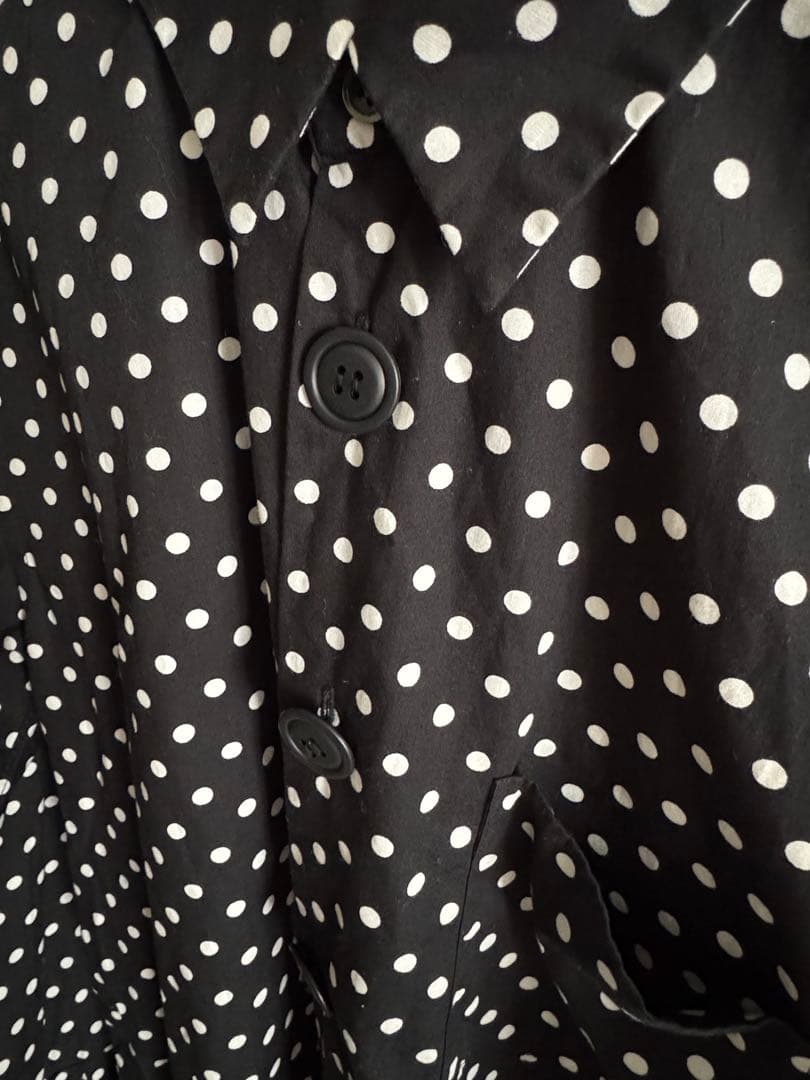 み*う様 14SS BLACK COMME des GARCONS ドットシャツ