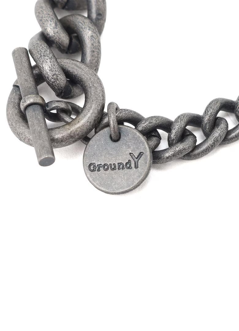 Ground Y 　ブラック　チェーンブレスレット