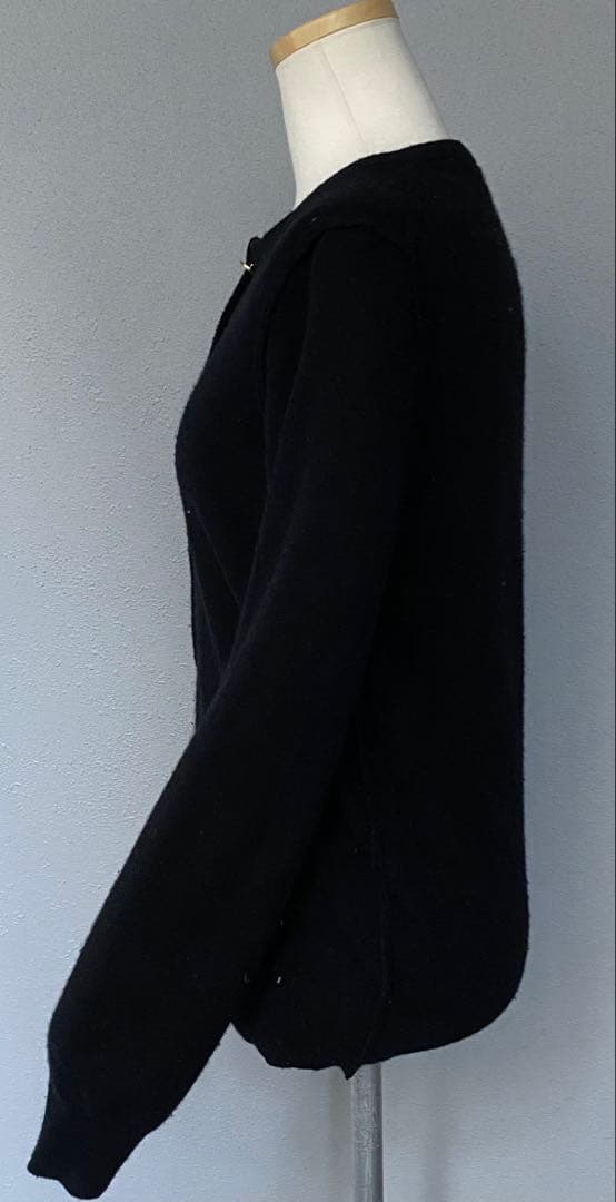 【つな】ドルチェ＆ガッバーナカシミア100%カーディガンDGボタン