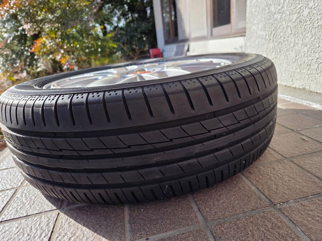 16インチ シルバー多スポークホイールセットBBS