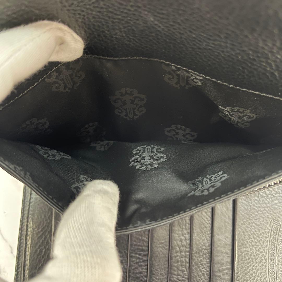 【年末セール】31日まで 新品未使用クロムハーツ ウェーブレザーウォレット長財布