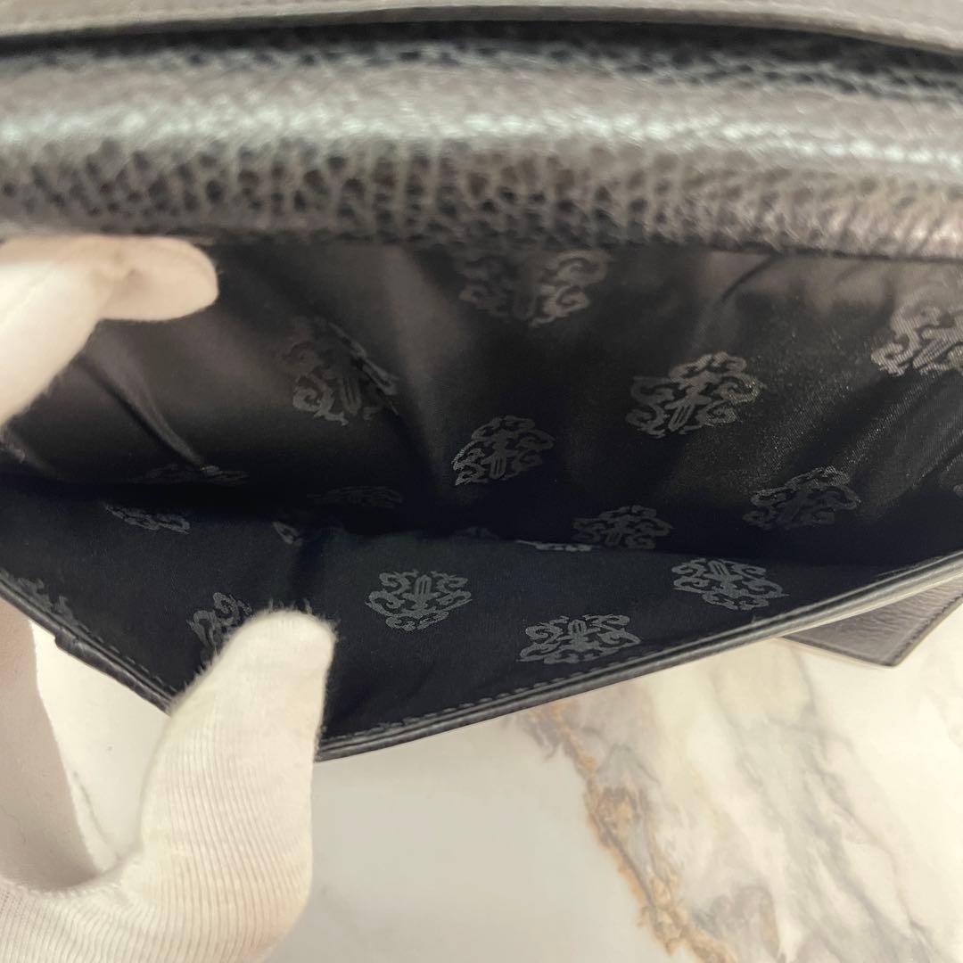 【年末セール】31日まで 新品未使用クロムハーツ ウェーブレザーウォレット長財布