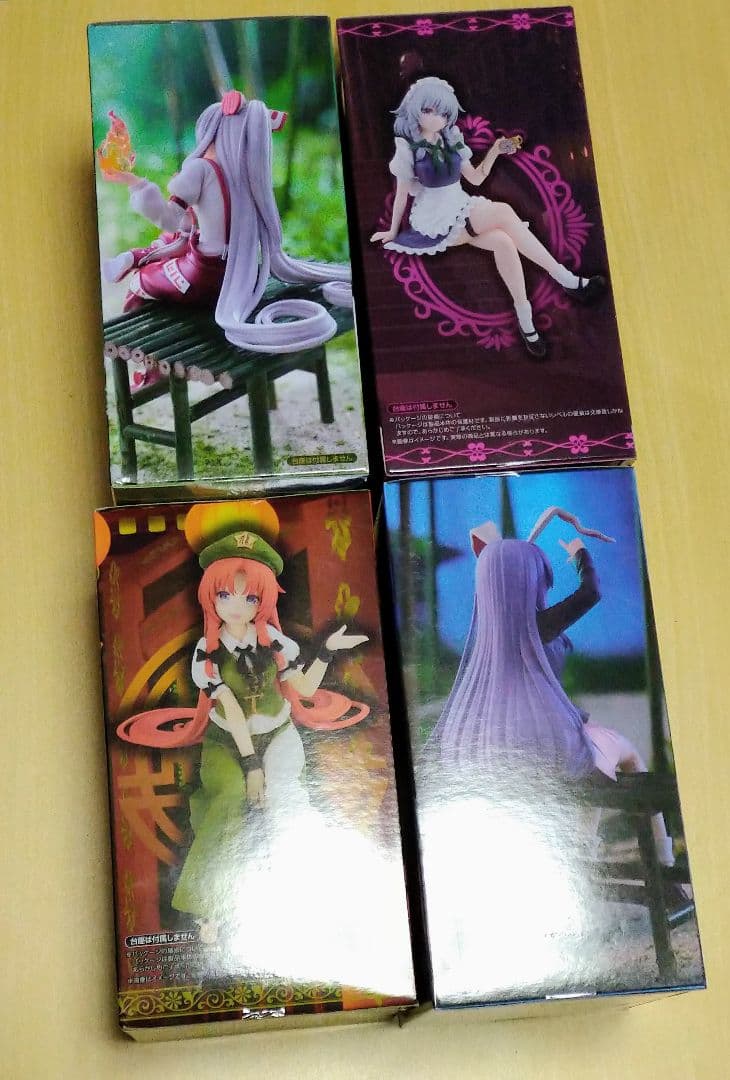 東方Project ぬーどるストッパーフィギュア4体セット